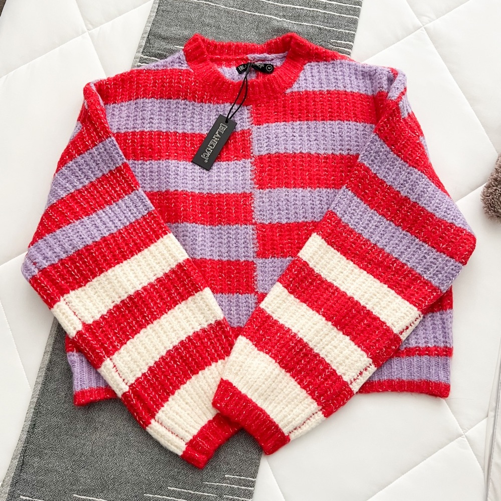 NWT Blank NYC Good Mood Sweater Size M